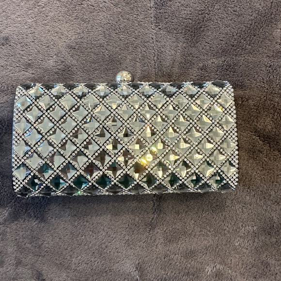 Evening Clutch - Rhinestone & Crystal - NEW - Picture 3 of 7